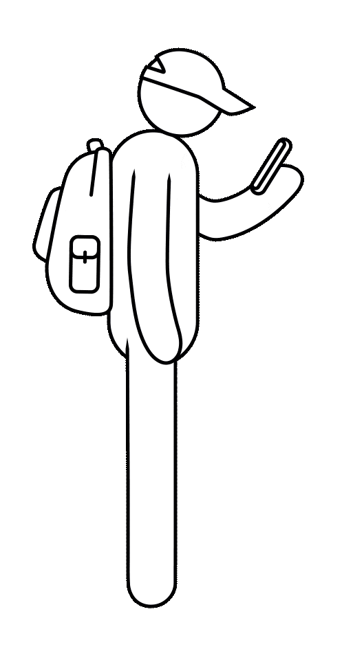 Man with a phone